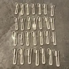カーテンフック　クリップ　28個セット ホワイト