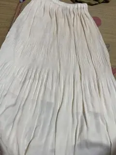 Honeysハニーズ❤️ホワイト白プリーツスカート❤️M
