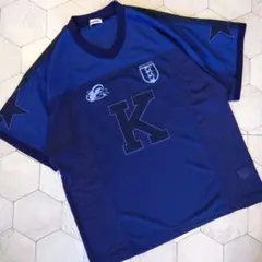 極美品 kemio store ユニフォームTシャツ ネイビー