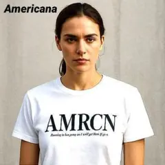 極美品☆Deuxieme Classe 大人気❤アメリカーナAMRCN Tシャツ