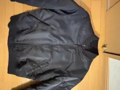 ブラック MA-1 フライトジャケット