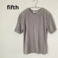 fifth シャーリングトップス