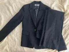 ナチュラルビューティーベーシック【黒 S / XS】ジャケット＆パンツ