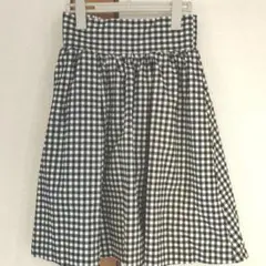メゾンドフルールプチローブ スカート ギンガム