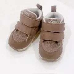 ASICS スクスク ベビー スニーカー ブラウン　13.0cm