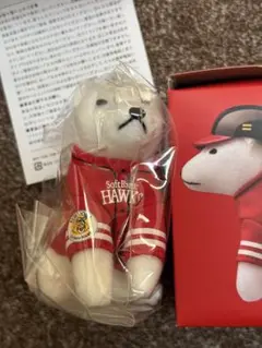 新品　SoftBank 勝利のお父さん犬　ストラップ　 ホークス　優勝記念