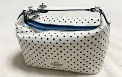 【良品】COACHドットポーチ