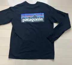 patagonia ブラック 長袖カットソー S