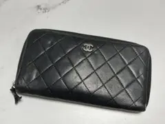 chanel マトラッセ 長財布 ラウンドファスナー