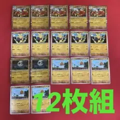 【12枚組】 ポケモンカード ルナトーン ハリテヤマ　進化ライン