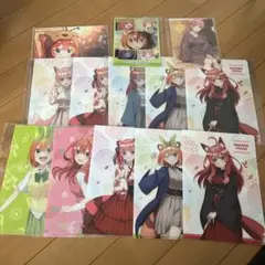 五等分の花嫁 クリアファイルまとめ売り