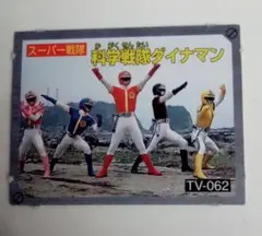 科学戦隊ダイナマン　ミニ カード