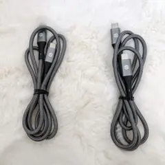 匿名配送❣️ タイプc ケーブル　2本セット USB-C&USB-C