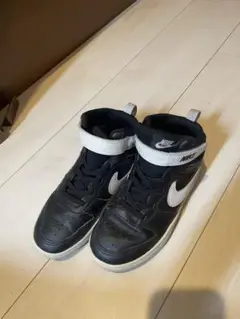 Nike ハイカットスニーカー ブラック/ホワイト２１センチ