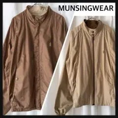 Munsingwear マンシングウェア ジップアップ ジャケット リバーシブル