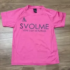 SVOLME ピンクシャツ vive con el fútbol