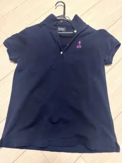 パーリーゲイツ　ポロシャツ　サイズ0 ネイビー