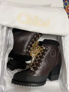 Chloe クロエ ショートブーツ 38