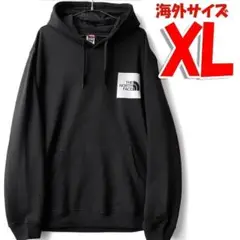 ノースフェイス パーカー メンズ 新品 海外XL 日本3L相当 黒 Fine-B