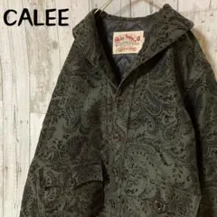 【美品】 calee キャリー ジャケット 総柄 ヘビーウェイト 中綿 サイズM