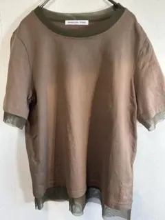 74MARECHAL TERRE 半袖Tシャツ ブラウン