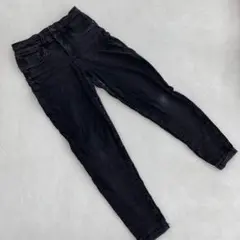 URBANSTAR スキニージーンズ ブラック ハイウエスト コットン混