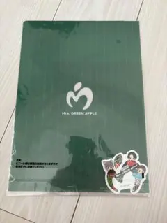 Mrs. GREEN APPLE 一番くじ クリアファイル＆ステッカー Ｆ賞