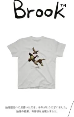 brook 鴨 カモ Tシャツ グレー M サイズ 2025年最新】Brook tシャツ 鴨の人気アイテム - メルカリ