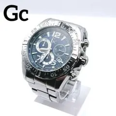 ゲスコレクション　GCウォッチ　クロノグラフ　腕時計　ブルー　メンズ　GUESS