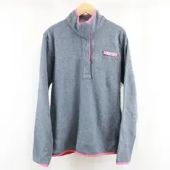 Columbia ハイネック ハーフ スナップボタン フリース プルオーバー