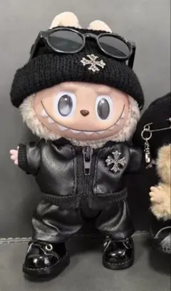 ラブブ服 LABUBU ぬいぐるみ着ぬい服 ラブブ 着せ替え服 4点 男の子