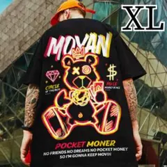 ✨セール✨現品限り✨新品✨Tシャツ 半袖 バックプリント オーバーサイズ XL