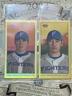 TOPPS 206 田中正義 加藤貴之　ミニ　日本ハムファイターズ　50枚限定