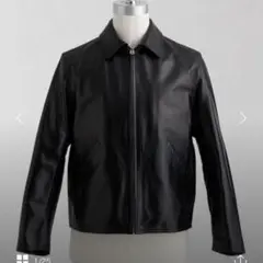 LOEFF ロエフ　今期新品　ラムレザー バイカージャケット　ライダース　0 黒 LOEFF ロエフ 今期新品 ラムレザー バイカージャケット