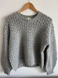 ⭕️【美品お買い得】aldridge jeune レディース ニット グレー