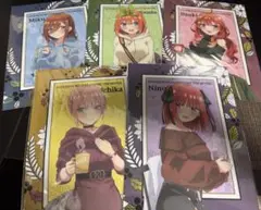 五等分の花嫁　クリアファイル　全種