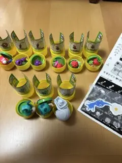 ピクミン チョコエッグ　フィギュア9個セット　青ピクミンマグネット付き