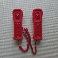 Wiiリモコン レッド 2個セット