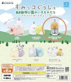 すみっコぐらしと東武動物公園のいきものたち