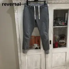 reversal リバーサル ジョガーパンツ S チャコール
