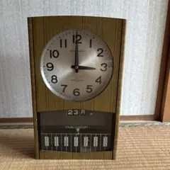 セイコー掛け時計 日付表示付