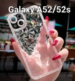 Galaxya52ケース クリア　ラメ　韓国　キラキラ　流行り