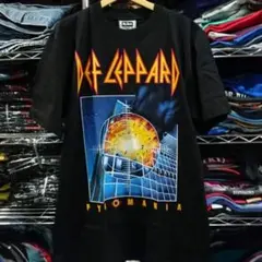 デフレパード 両面プリント バンドＴシャツ XL