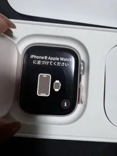 Apple Watch series 9 45mm ピンクバンド付き