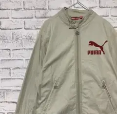 古着 puma ベージュ トラックジャケット