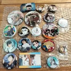 缶バッジ　色々セット　ジブリ　ハイキュー　鬼滅の刃