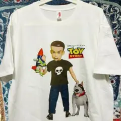 悪ガキ少年 シド リプリント ティーシャツ 半袖 ブルテリア トイストーリー