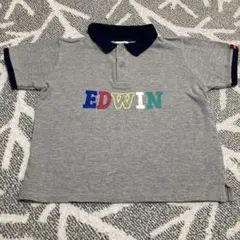 EDWIN グレー ポロシャツ 120cm