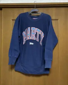 【激レア】Champion MARTY ロゴ スウェット ネイビー