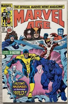 アメコミ Marvel age 33 マーベル X-men エックスメン　リーフ